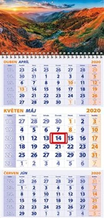 Rybársky stolový 2021