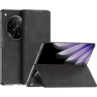 OPPO Кожен Калъф за Oppo Find N6 5G - Nappa текстура, Стойка, Слот за карта, Магнитен, 3 Цвята