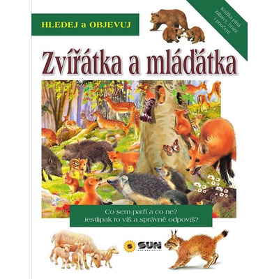 Zvířátka a mláďátka - Hledej a Objevuj - Kolektiv, Vázaná