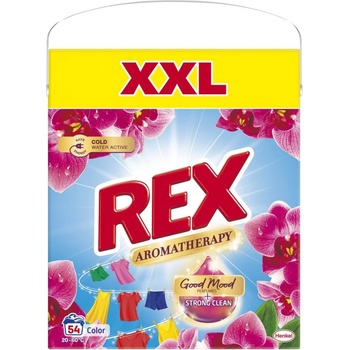 Rex Prací prášek Aromatherapy Orchid Color 54 PD 2,97 kg