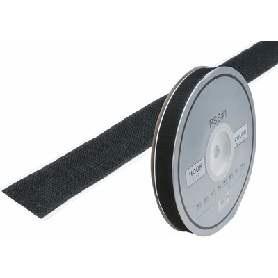 Samolepící suchý zip 30 mm - samec (háček) / 25 m