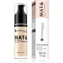 Bell Hypoallergenic Mat&Soft ľahký zmatňujúci make-up 02 Natural 30 ml