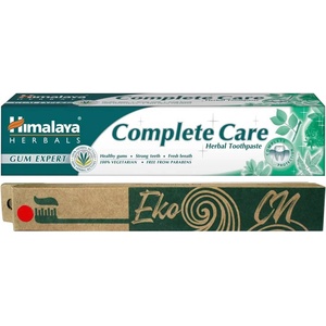 Himalaya х Еко Си Комплект - Паста за зъби Complete Care, 75 ml + Четка за зъби, асортимент
