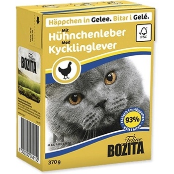 Bozita kousky jelly kuře & játra 370 g