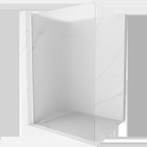 Mexen Kioto душ преграда Walk-in 80 x 200 см, на ивици 8 мм, бяла - 800-080-101-20-09 (800-080-101-20-09)