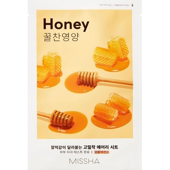 Missha Airy Fit Sheet Mask Honey Маска за лице дамски 19gr