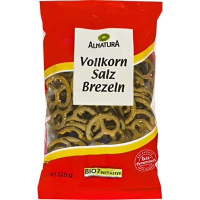 ALNATURA BIO Preclíky celozrnné sypané solí 125 g