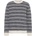 KnowledgeCotton Apparel Мъжки вълнен пуловер KnowledgeCotton Apparel Fair Isle Crew Neck Lambswool Knit Wool jumper - Blue Stripe - размер XL (005-6708-0114)
