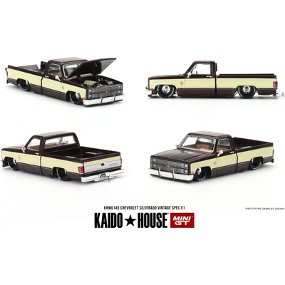 Chevrolet Silverado KAIDO Vintage Spec V1 Mini GT Kaido House 1:64