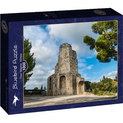 Bluebird Puzzle Пъзел Bluebird от 1000 части - Кулата в Ним, Франция (90373)
