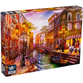 Black Sea Puzzles Пъзел Black Sea Вечерна разходка с гондола, Доминик Дейвисън 1000 части (TYPZ0008595N)