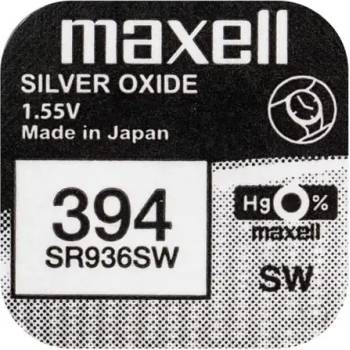 Maxell Бутонна батерия сребърна maxell sr936 sw /ag9/, 394 1.55v (ml-bs-sr936-sw)