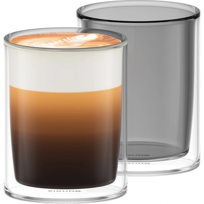 Siguro Poháre z dvojstenného skla Elegance 2 x 260 ml