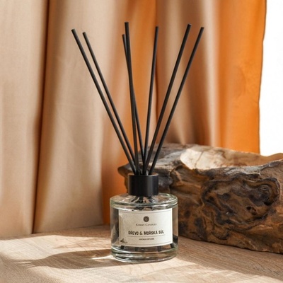 Kimmy Candles Aroma difuzér Dřevo & Mořská sůl 100 ml