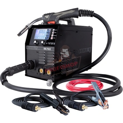 SPARTUS Заваръчен апарат EasyMIG 207DP SYNERGIC MIG WITH DUAL PULSE SPARTUS (EASYMIG207DP-PAK-24-3)