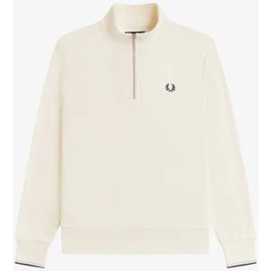Fred Perry Горнище с цип Fred Perry FredPerry Half Zip Top - Ecru 94B
