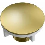 Quadron Уникален капак за отвор за кран Quadron със златно покритие (M4439-PVDG_OP) Мивка за вграждане