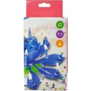 Teka Dancing musical candle - blue