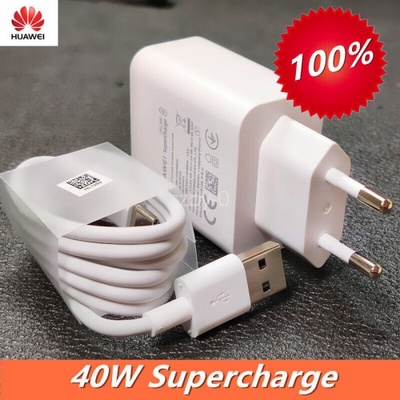 Huawei 40W SuperCharge зарядно за Honor Magic5 Lite / Magic6 Lite, HW-100400E01 + USB-C 3.1 5A кабел