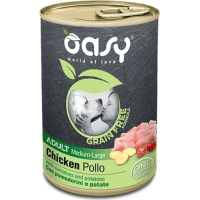 Oasy Grain Adult Medium/Large Chicken 400 g