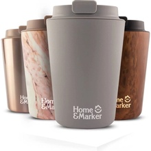 Home & Marker Termo hrnček na kávu z nehrdzavejúcej ocele Kofimug Sivá 350 ml