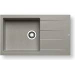 Pyramis 70107211 - Кухненска мивка ATHLOS 86x50 cm гранит/сива (PY0015) Мивка за вграждане