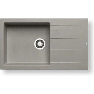 Pyramis 70107211 - Кухненска мивка ATHLOS 86x50 cm гранит/сива (PY0015) Мивка за вграждане