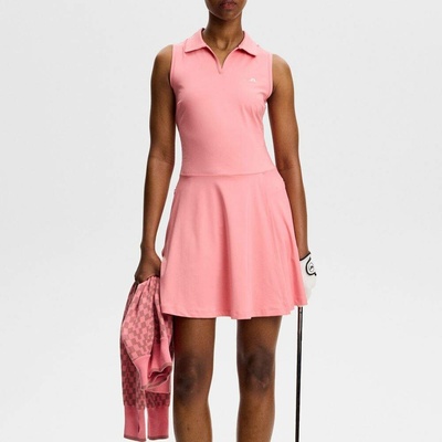 J.Lindeberg Ladies Dana Dress Flamingo Plume