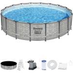 Bestway Басейн с тръбна конструкция Bestway 549х122 5618Y