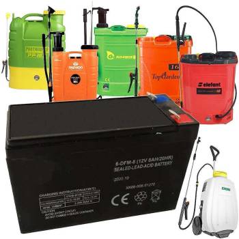 PREMIUM Батерия за акумулаторни пръскачки, съвместима с всички модели пръскачки, 12V, 8Ah (35226)