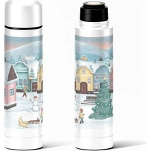 Toro Nerezová termoska so stop ventilom 500 ml dedinka