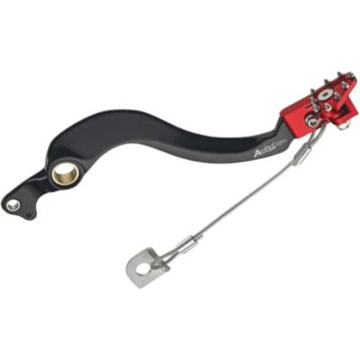 ACCEL páka nožní brzdy HONDA CRF 450R 02-18, CRF 250R 04-18 barva červená