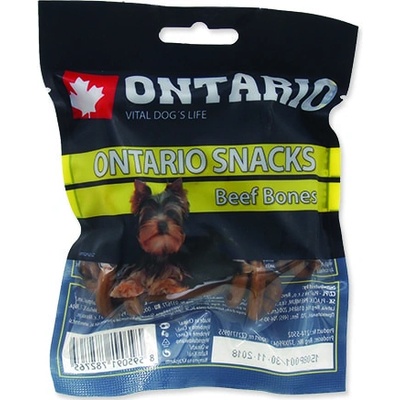 Ontario Rawhide Snack Bone 7,5 cm 5ks