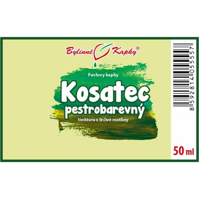 Kosatec rôznofarebný pavlové bylinné kvapky tinktúra 50 ml