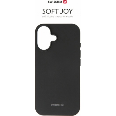 Swissten Soft Joy pre iPhone 16e čierny