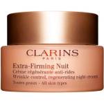 Clarins Extra-Firming Nuit All Skin Types Нощен лифтинг крем против бръчки за всички типове кожа без опаковка 50 ml
