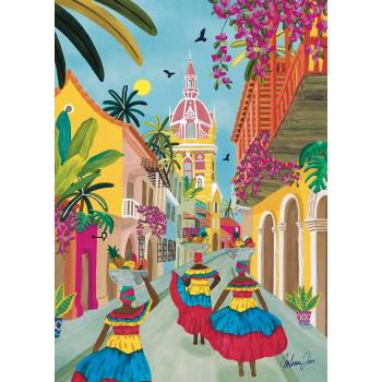 Image 1 of Pieces & Peace - Puzzle Cartagena - 1 000 piese