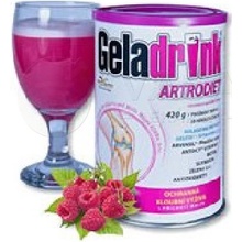 Geladrink Artrodiet prášok na prípravu nápoja malina 420 g