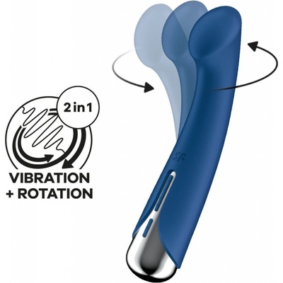 Satisfyer Spinning G-Spot 1 Rotating G-Spot Blue