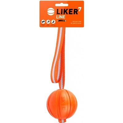 LIKER Line loptička na reflexnej šnúrke 7 cm