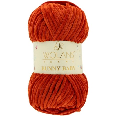 Wolans Bunny Baby 27 hrdzavá červená