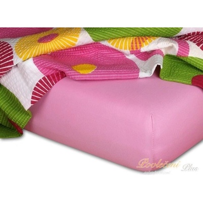Dadka jersey prostěradlo starorůžové 70x160
