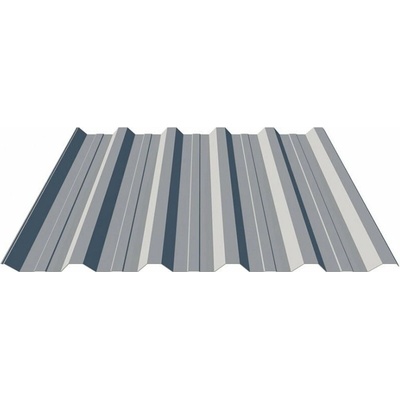 Blachotrapez T35 Plus Aluzinek 1100 x 0,5 mm stříbrná 1 m²