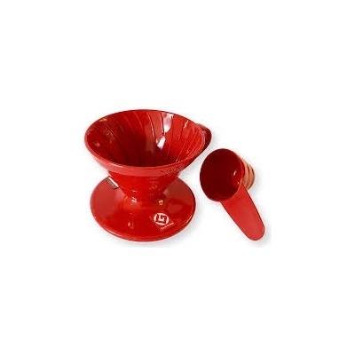 Hario Dripper V60-01 Ceramic Red – Zboží Dáma