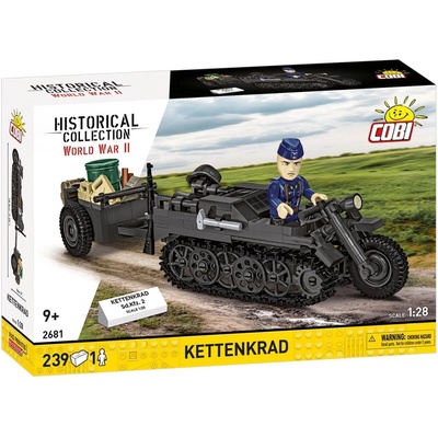 COBI 2681 World War II Německé polopásové vozidlo Kettenkrad 1:28