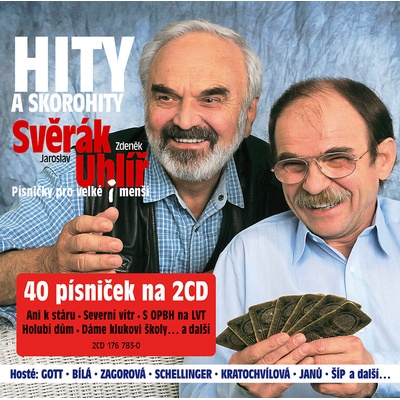 SVERAK & UHLIR: HITY A SKOROHITY CD