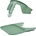KAOS Комплект предпазител и табла Kaos - Klapp, Mineral Green (BPP-SAF-TRA-MIN-GRE)