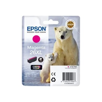 Image 1 of Epson Cartridge 26 Magenta XL