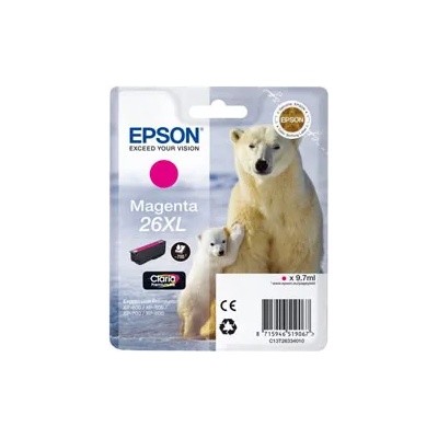 Epson Cartridge 26 Magenta XL