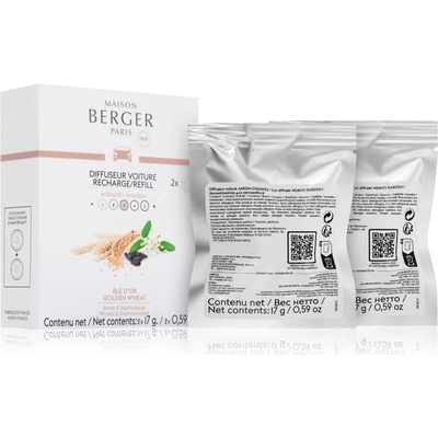 Maison Berger Paris Quintessence Golden Wheat náhradná náplň 2 x 17 g